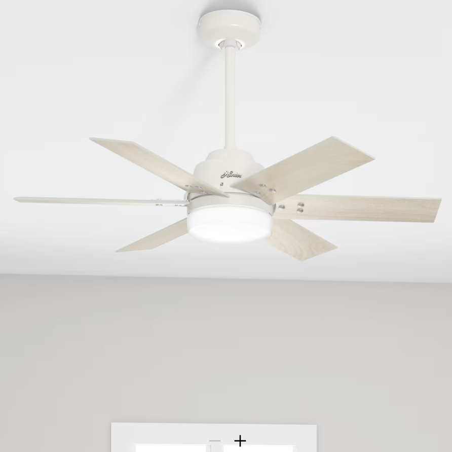 Hunter Fan Pacer 44" Indoor Ceiling Fan with 16W LED and Remote