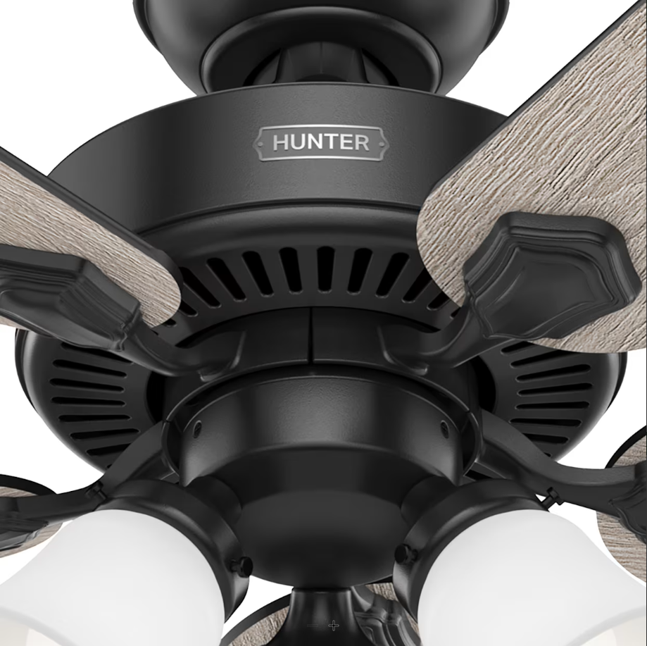 Hunter Fan Swanson 52" Indoor Pull Chain Ceiling Fan with 3 lights 19.5W LED