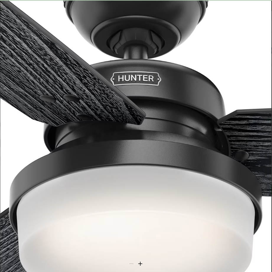 Hunter Fan Sentinel 52" Indoor Ceiling Fan with 18W LED Remote