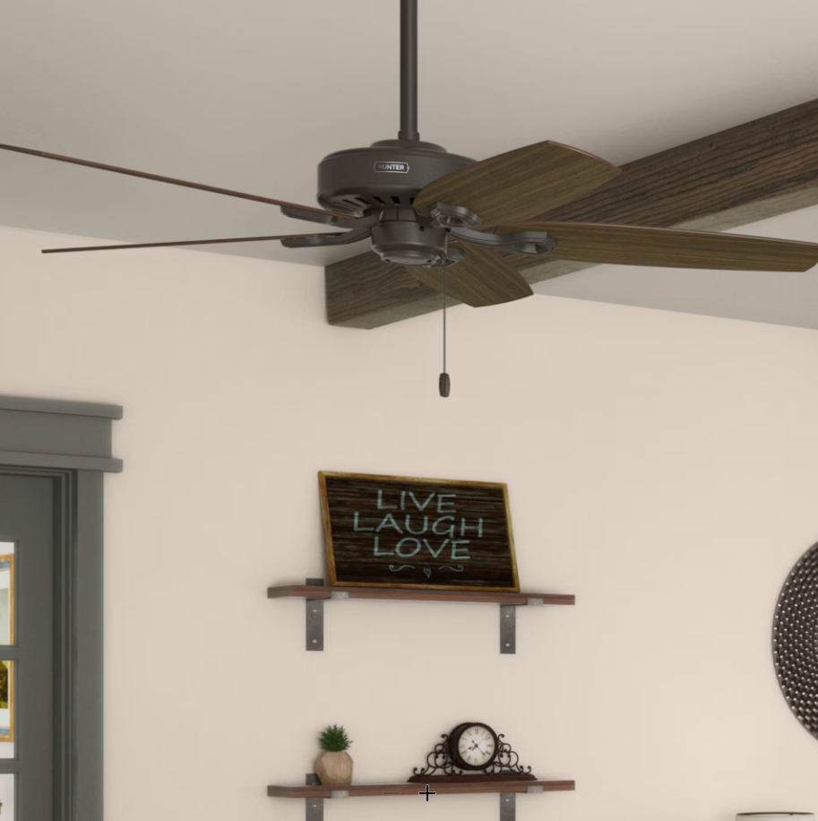 Hunter Fan Builder Elite 52" Pull Chain Ceiling Fan