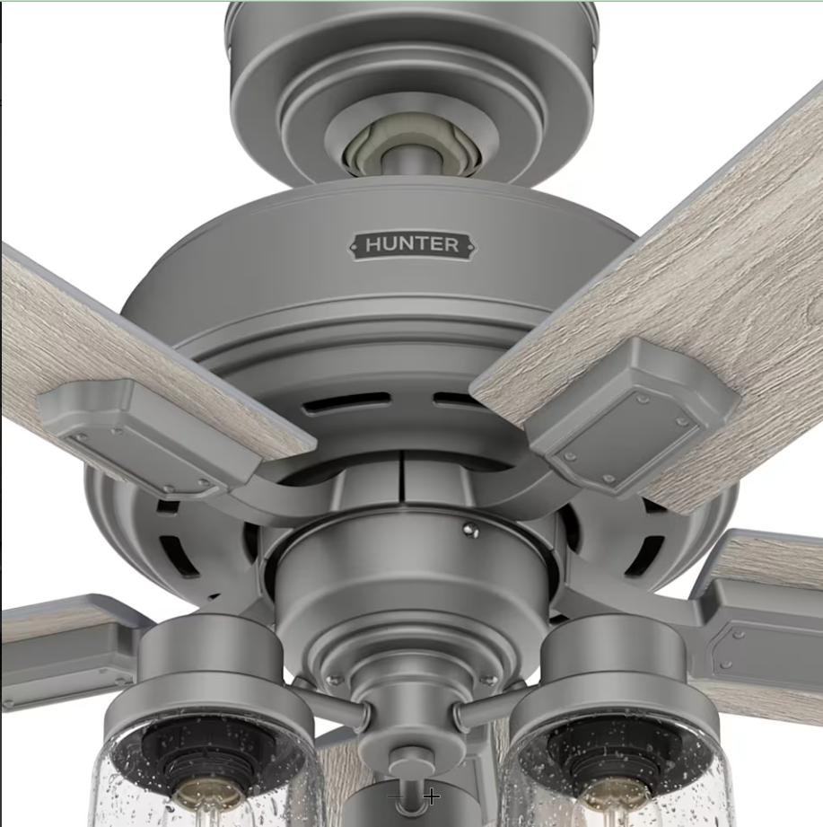 Hunter Fan Hartland Pull Chain Ceiling Fan with 10W LED