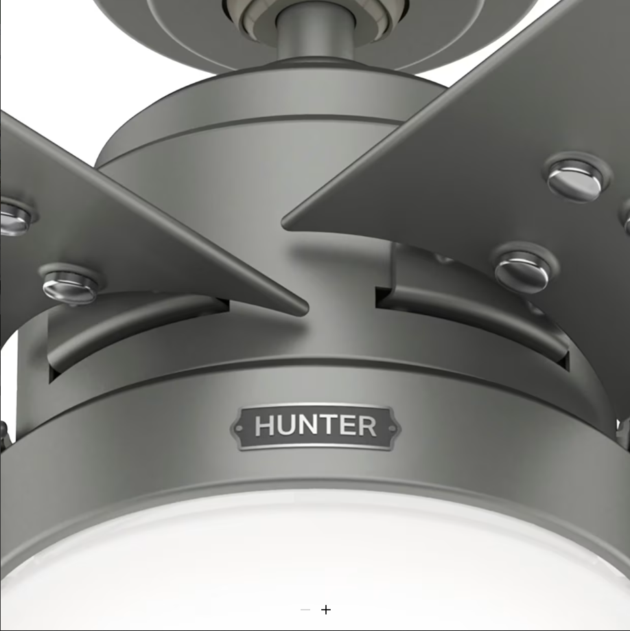 Hunter Fan Sea Point 52" Outdoor Pull Chain Ceiling Fan with 14W LED