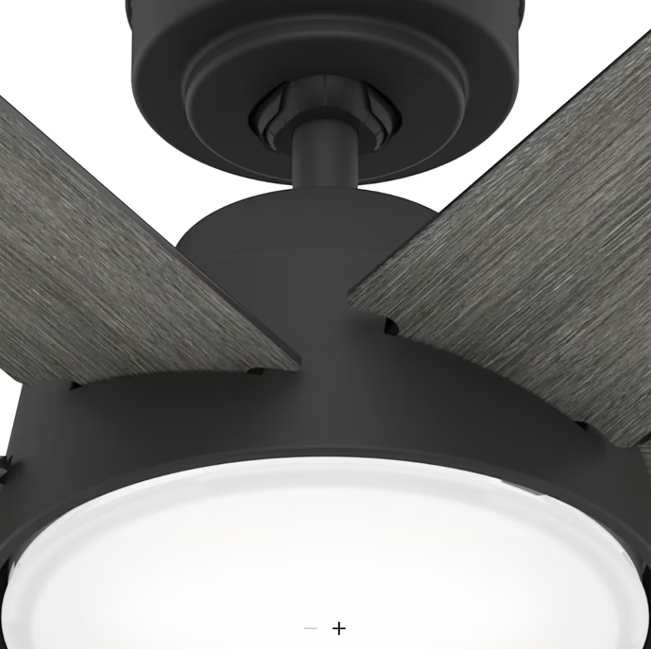 Hunter Fan Donatella 52" Ceiling Fan with 18W LED and Remote