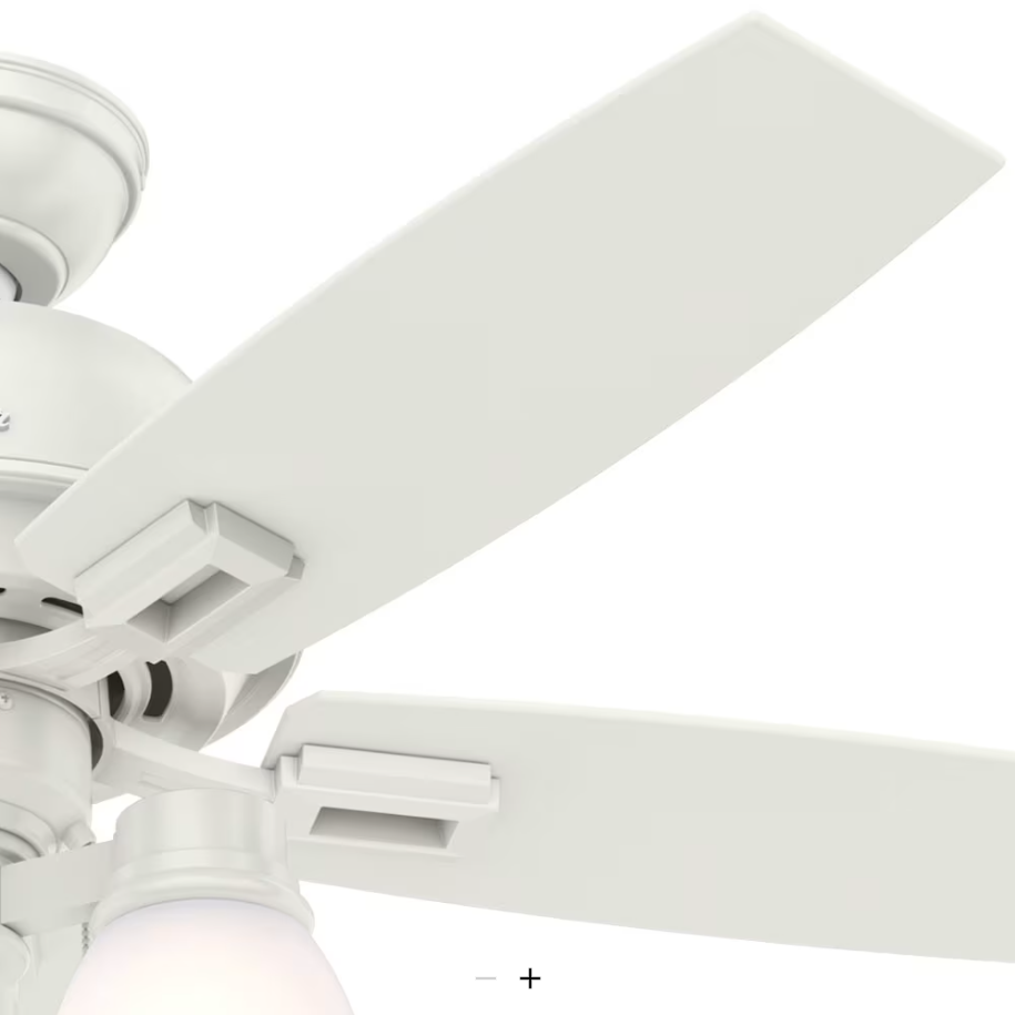 Hunter Fan Donegan Indoor Pull Chain Ceiling Fan with 27W LED