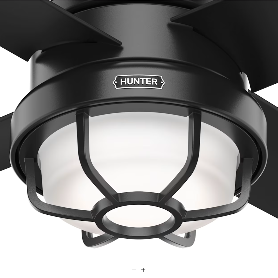 Hunter Fan Searow 54" Outdoor Ceiling Fan with 18W LED and Wall Control