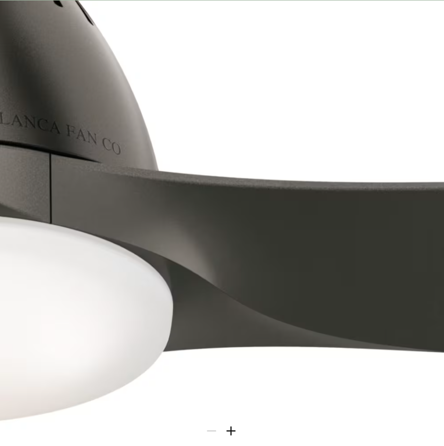 Casablanca Wisp Indoor Ceiling Fan with 18W LED and Remote