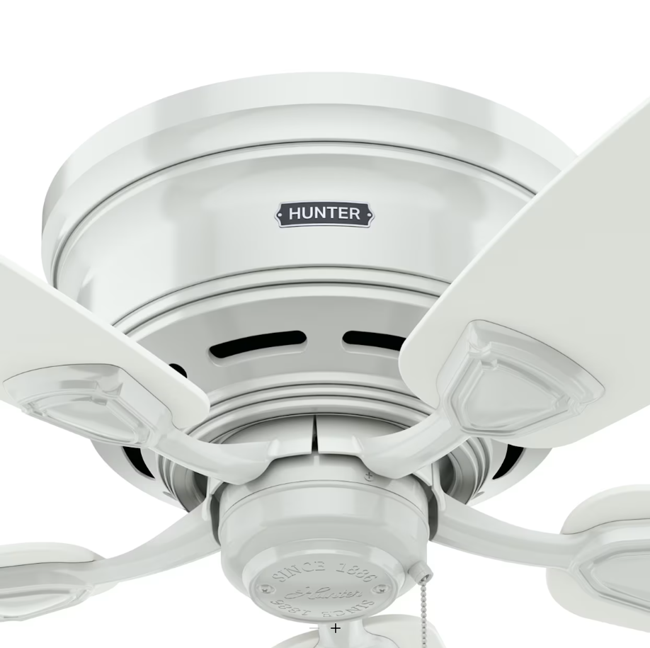 Hunter Fan Sea Wind 48" Outdoor Flushmount Pull Chain Ceiling Fan