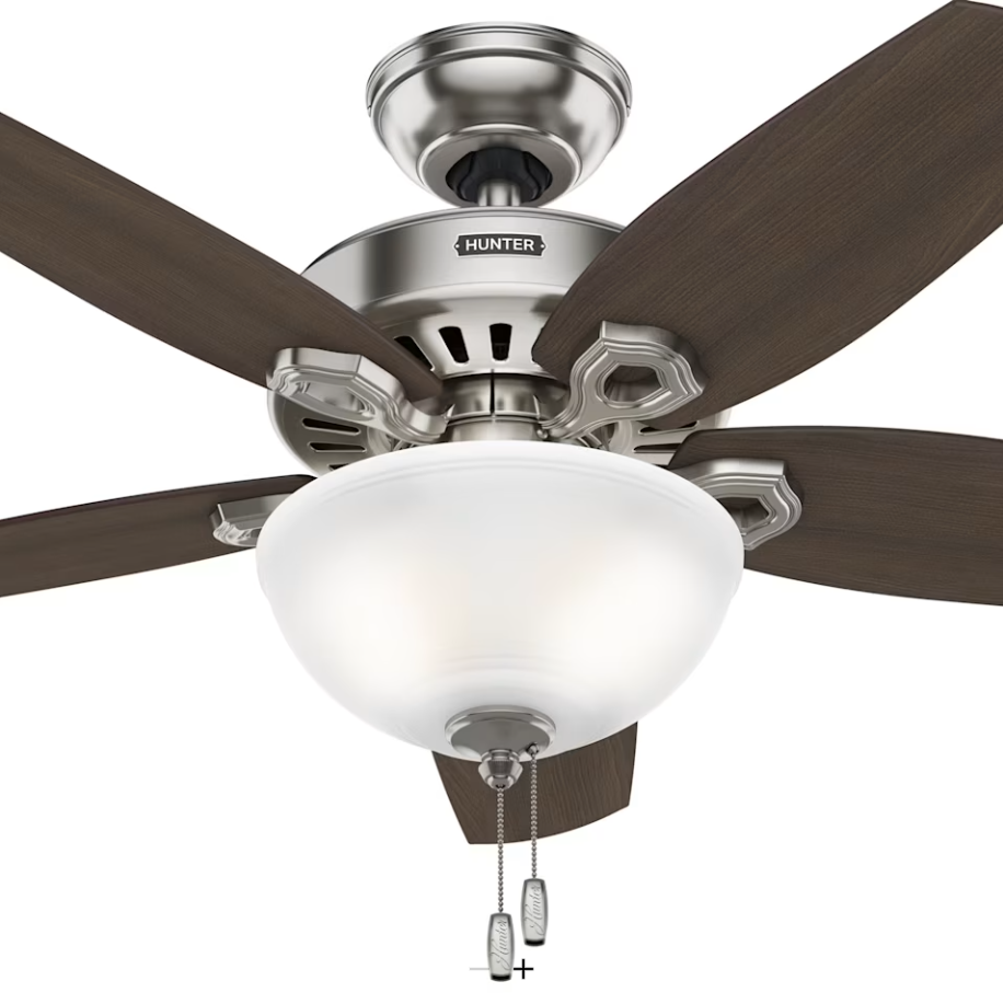 Hunter Fan Builder 42" Pull Chain Ceiling Fan with 14W LED