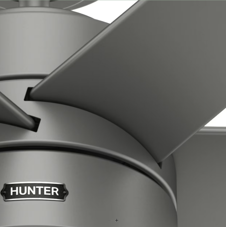 Hunter Fan Solaria Outdoor DC Ceiling Fan with LED and Wall Control