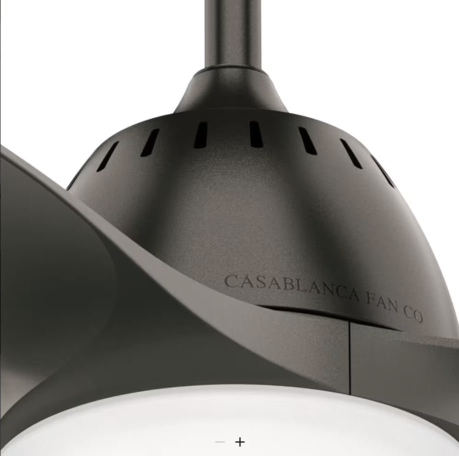 Casablanca Wisp Indoor Ceiling Fan with 18W LED and Remote