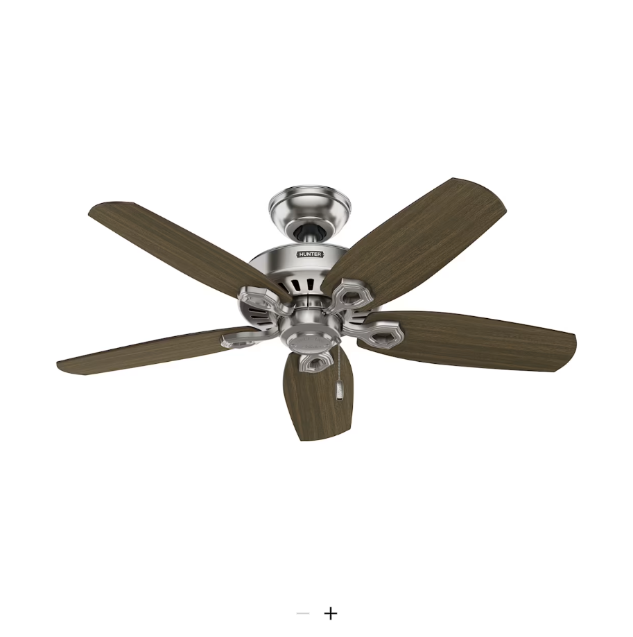 Hunter Fan Builder 42" Pull Chain Ceiling Fan with 14W LED