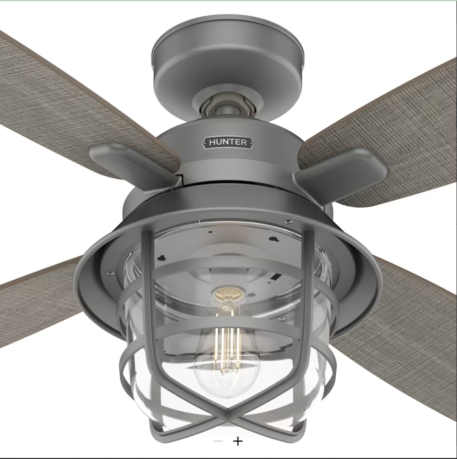 Hunter Fan Port Royale 52" Indoor/Outdoor Ceiling Fan with 7W LED and Remote