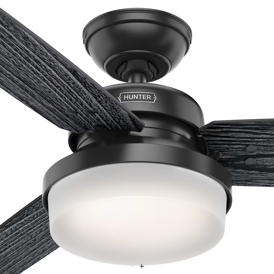 Hunter Fan Sentinel 52" Indoor Ceiling Fan with 18W LED Remote