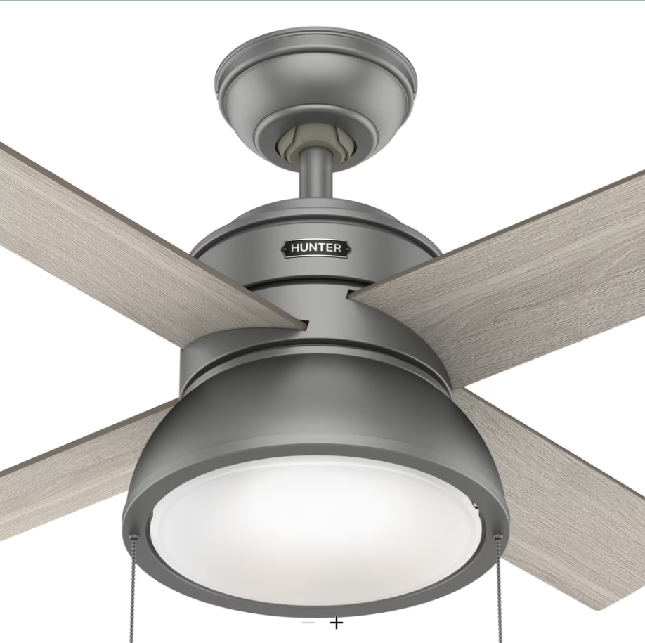 Hunter Fan Loki Pull Chain Ceiling Fan with 18W LED