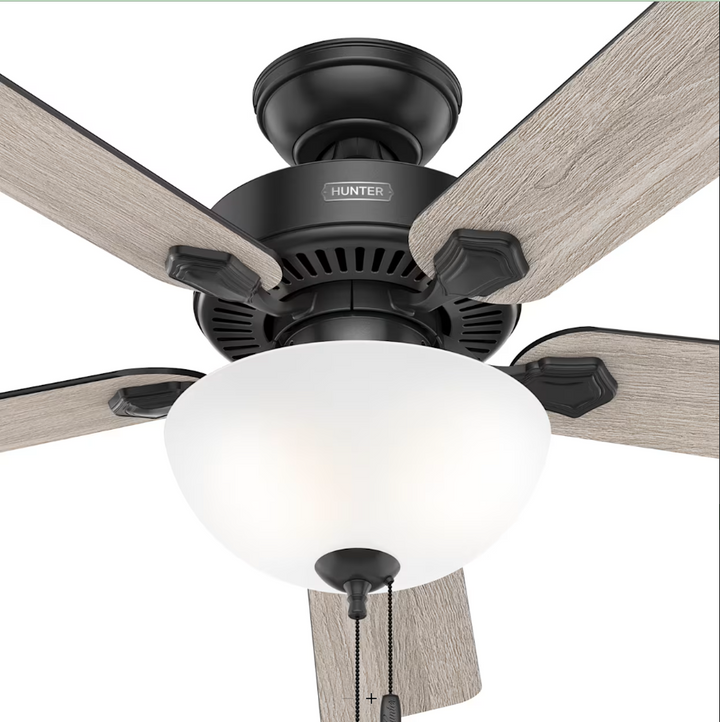 Hunter Fan Swanson 52" Indoor Pull Chain Ceiling Fan with 19.5W LED