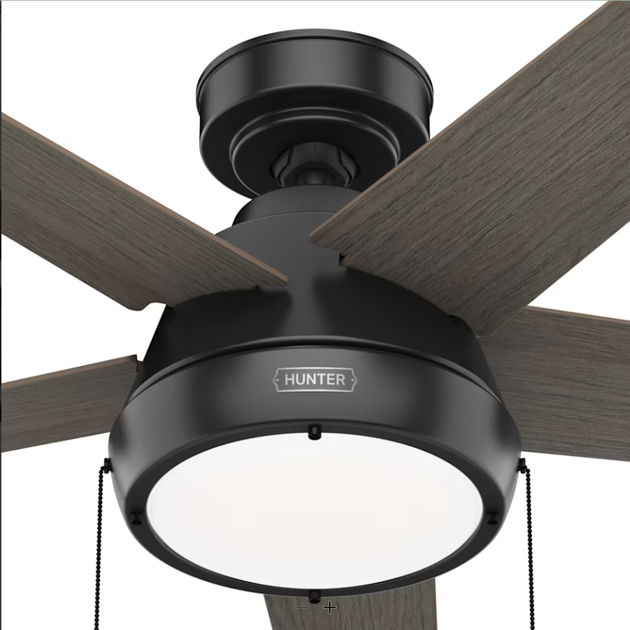 Hunter Fan Burroughs 44" Pull Chain Ceiling Fan with 18W LED