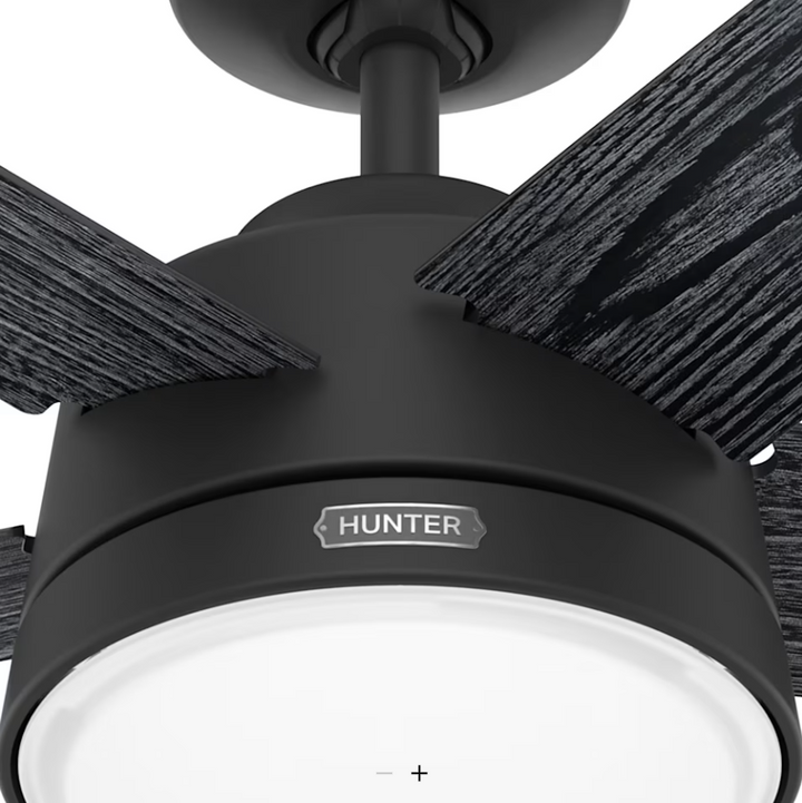 Hunter Fan Lykke 52" Indoor Ceiling Fan with 18W LED and Remote