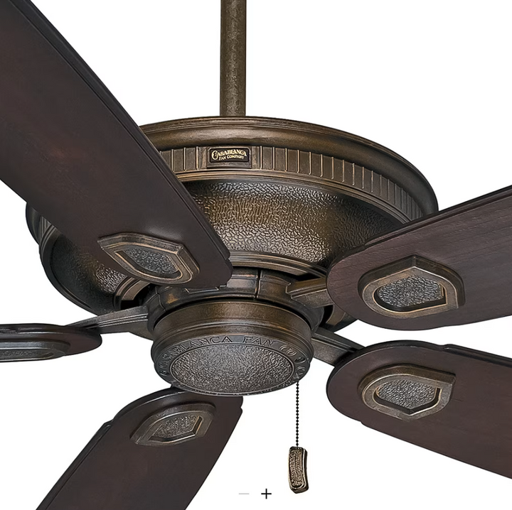 Casablanca Heritage 60" Outdoor Pull Chain Ceiling Fan