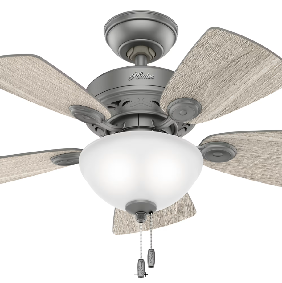 Hunter Fan Watson 34" Indoor Pull Chain Ceiling Fan with 14W LED