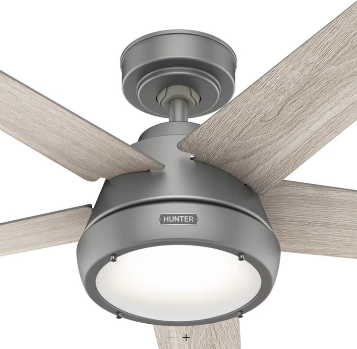 Hunter Fan Burroughs 52" Ceiling Fan with 18W LED and Remote