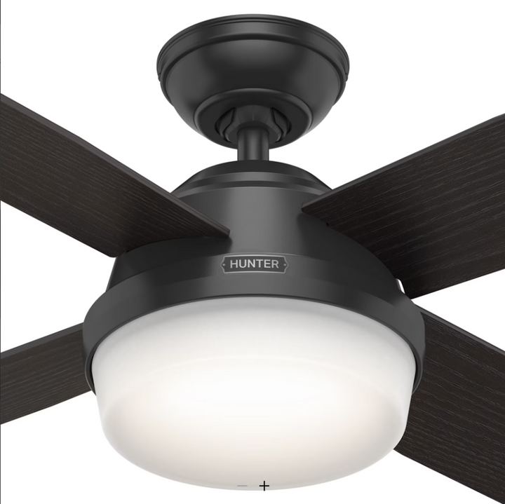 Hunter Fan Dempsey 52" Indoor/Outdoor Ceiling Fan with 18W LED and Remote