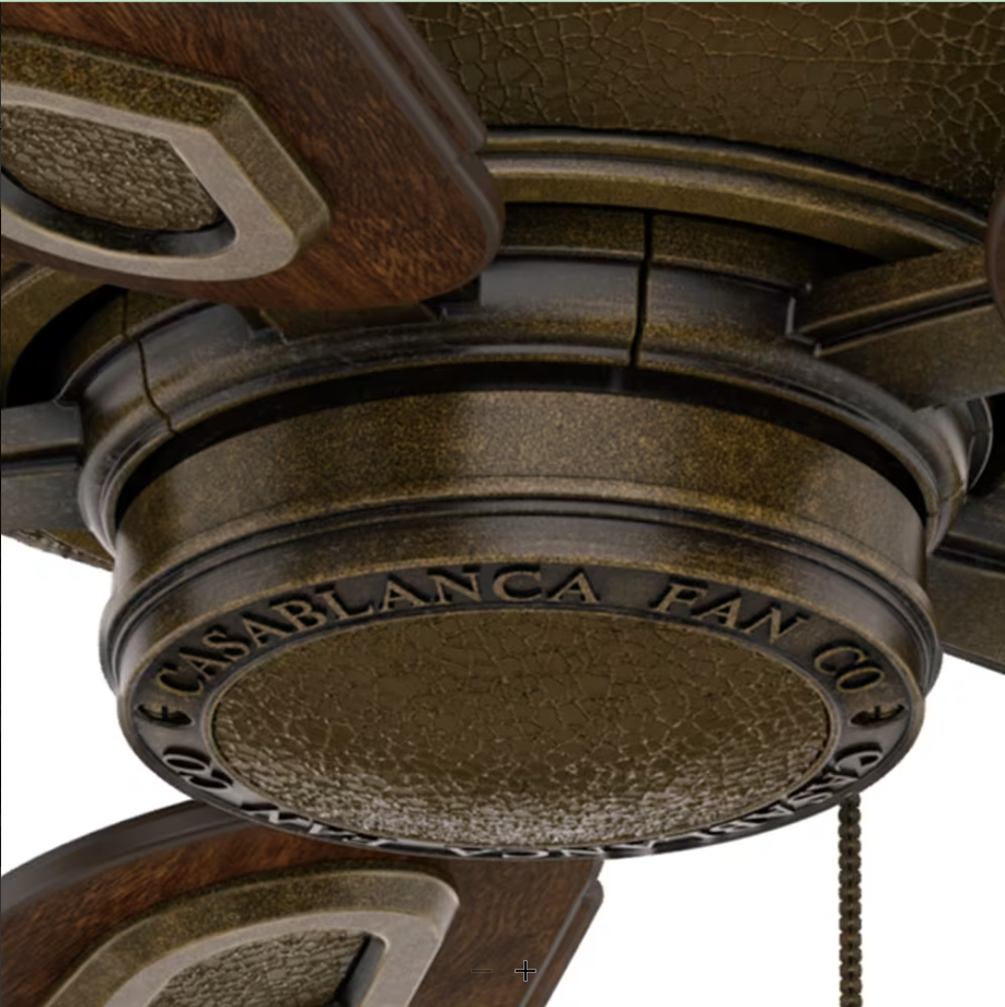 Casablanca Heritage 60" Outdoor Pull Chain Ceiling Fan