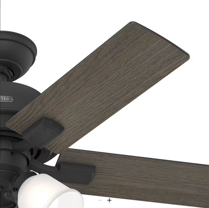 Hunter Fan Crystal Peak 44" Pull Chain Ceiling Fan with 21W LED