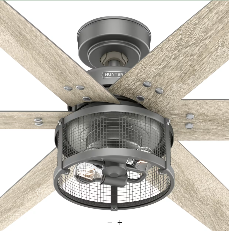 Hunter Fan Houston 52" Ceiling Fan with 10W LED and Remote - Discontinued