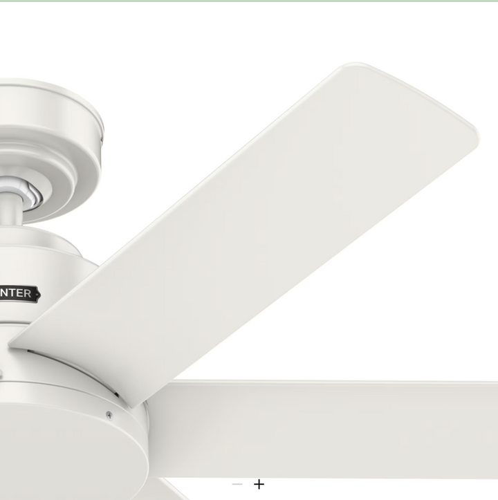 Hunter Fan Kennicott Indoor/Outdoor Ceiling Fan with Wall Control