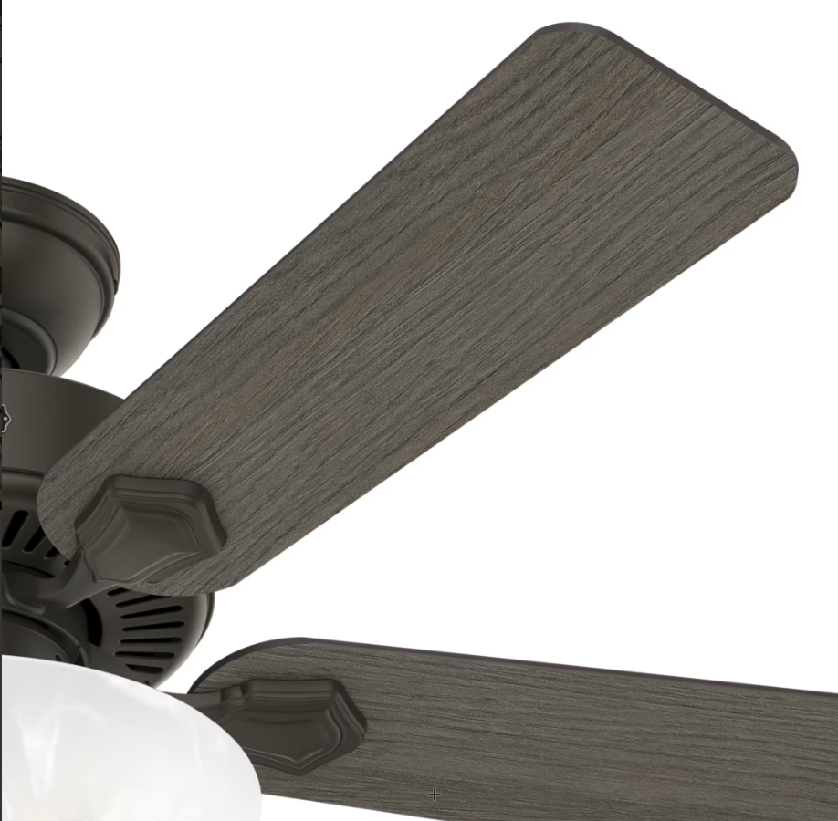 Hunter Fan Swanson 44" Indoor Pull Chain Ceiling Fan with 19.5W LED Bowl