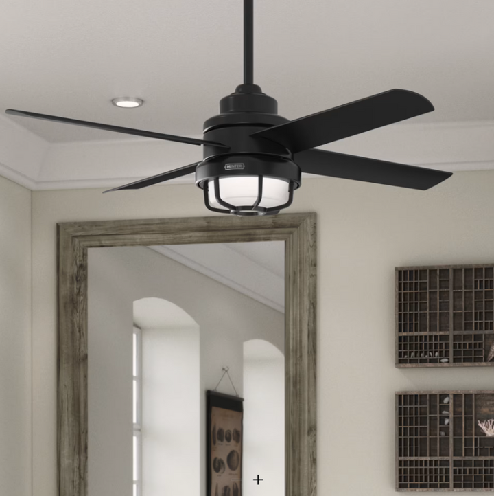 Hunter Fan Port Royale 52" Indoor/Outdoor Ceiling Fan with 7W LED and Remote