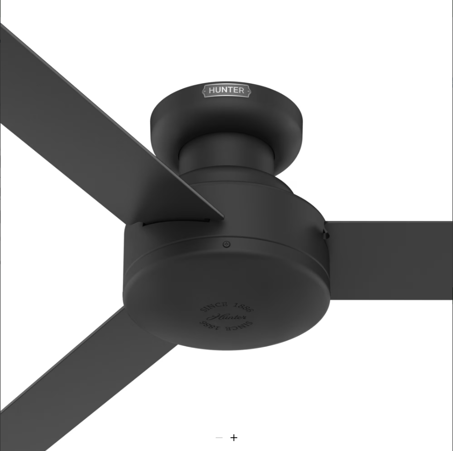 Hunter Fan Presto Flushmount Ceiling Fan with Wall Control