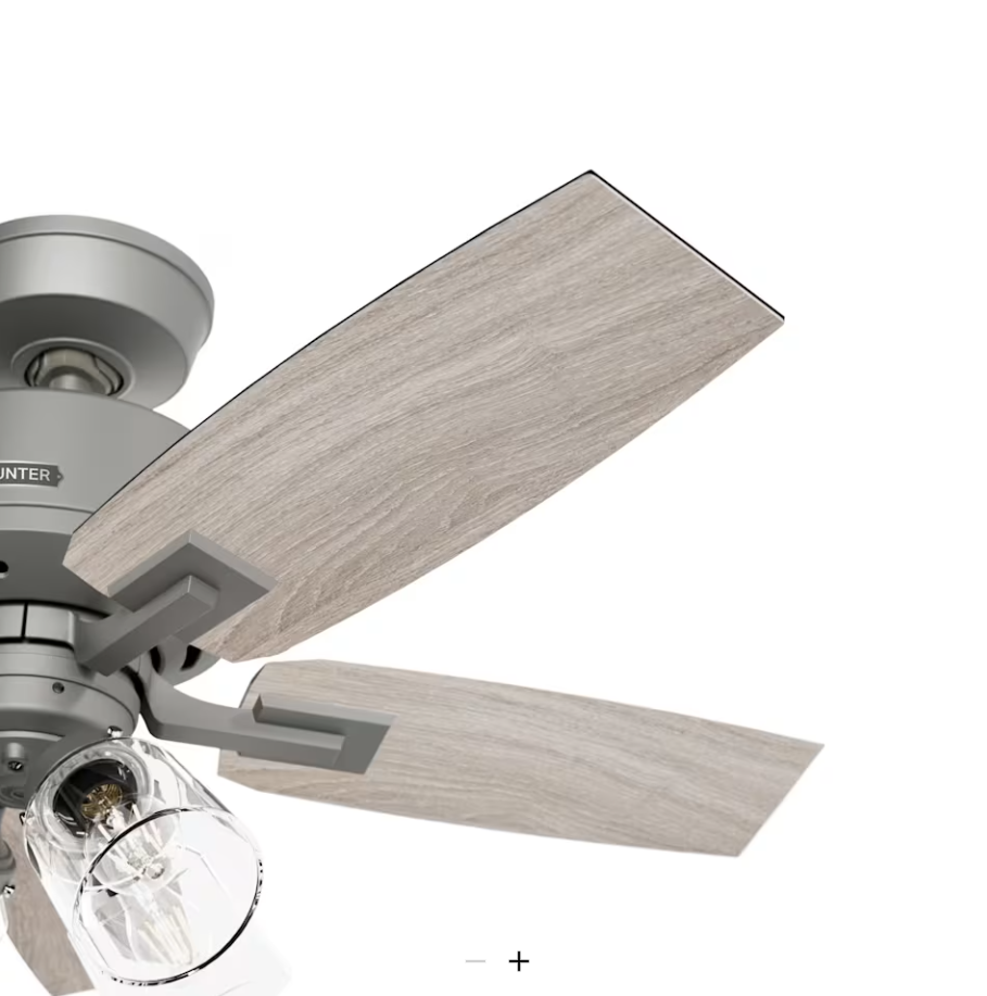 Hunter Fan Gatlinburg Indoor Ceiling Fan with 19W LED with Remote