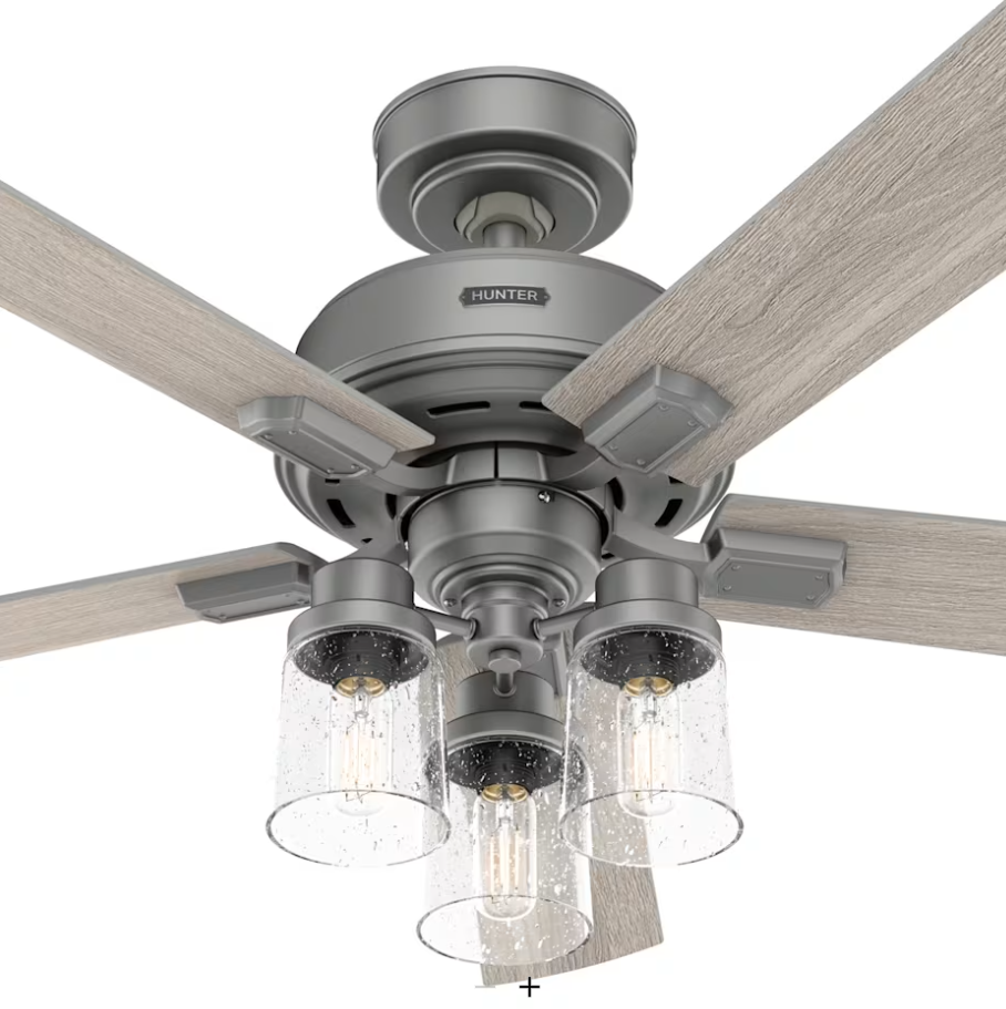 Hunter Fan Hartland 52" Ceiling Fan with 10W LED and Remote