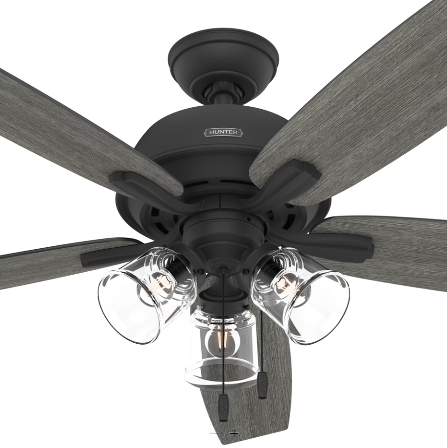 Hunter Fan Dondra 60" Pull Chain Ceiling Fan with 13W LED