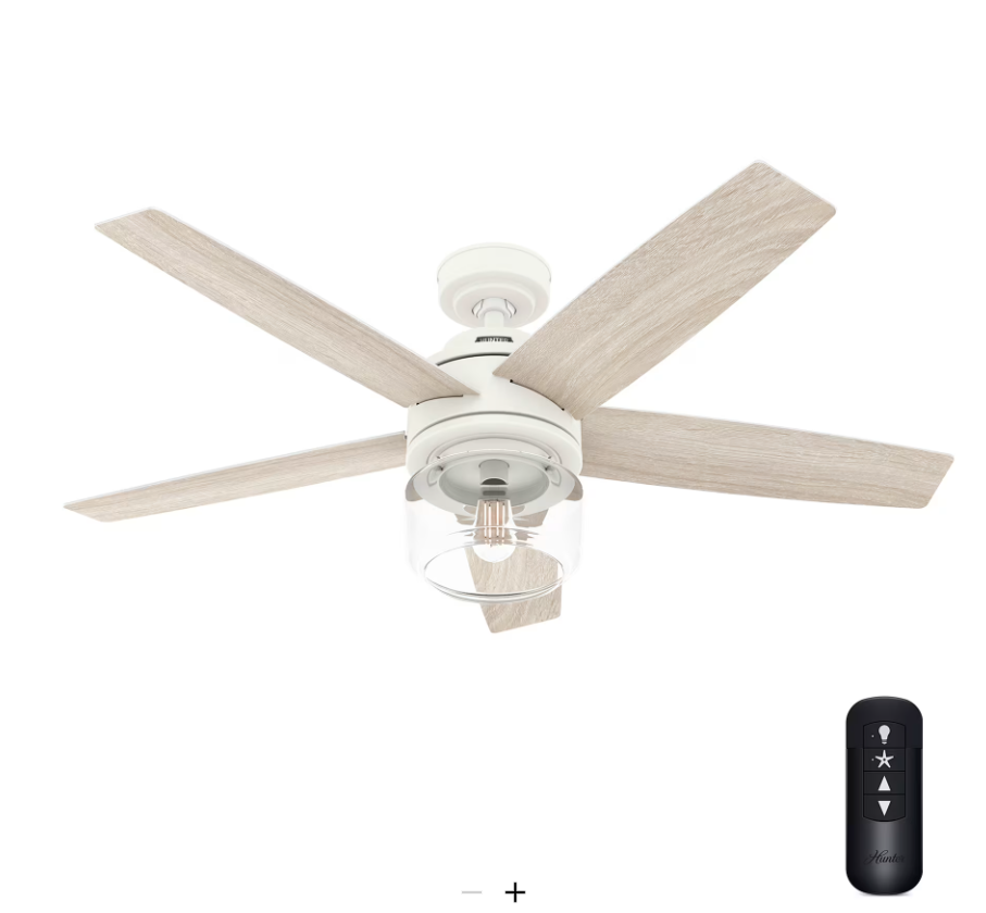 Hunter Fan Margo 52" Indoor Ceiling Fan with 5W LED and Remote