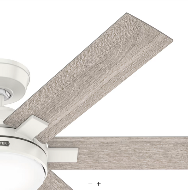 Hunter Fan Georgetown 52" Ceiling Fan with 18W LED and Remote