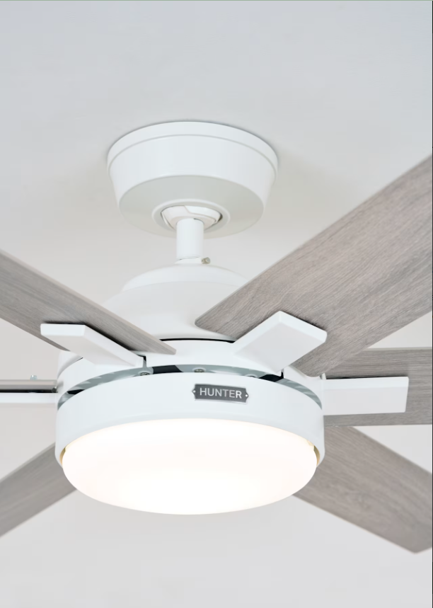 Hunter Fan Georgetown 52" Ceiling Fan with 18W LED and Remote