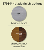 Select Buttonwood Blade Set (72" Fan)