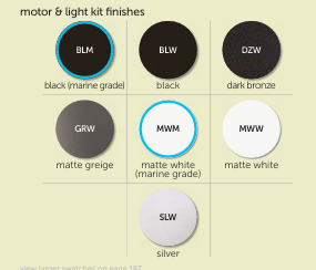 Optional Light Kit Finish