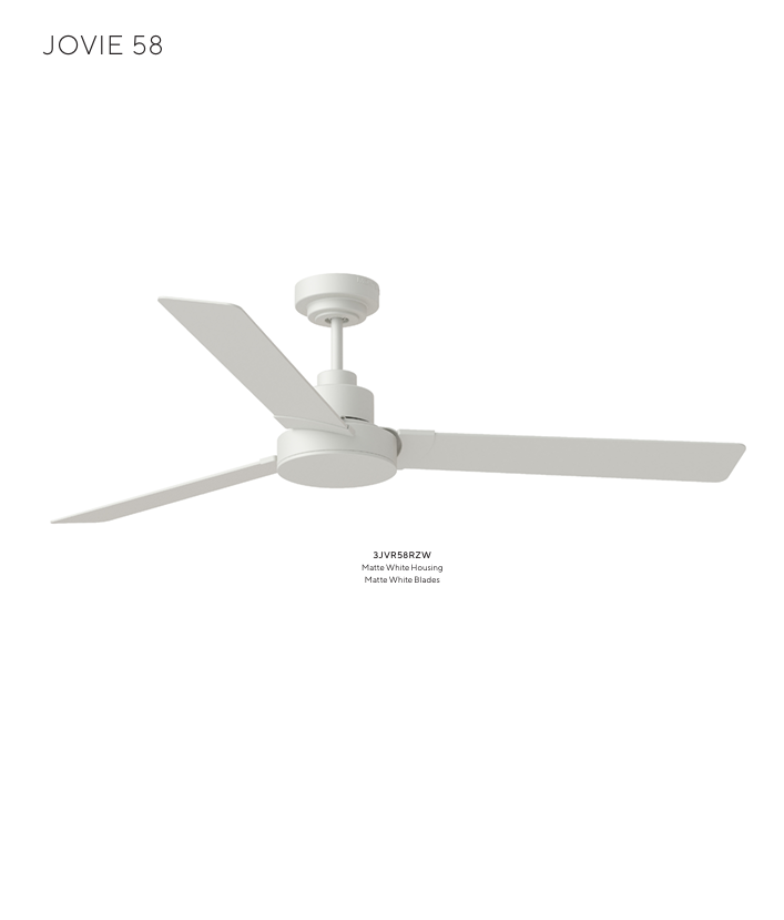 Generation Lighting Jovie 58'' Outdoor DC Ceiling Fan with Remote