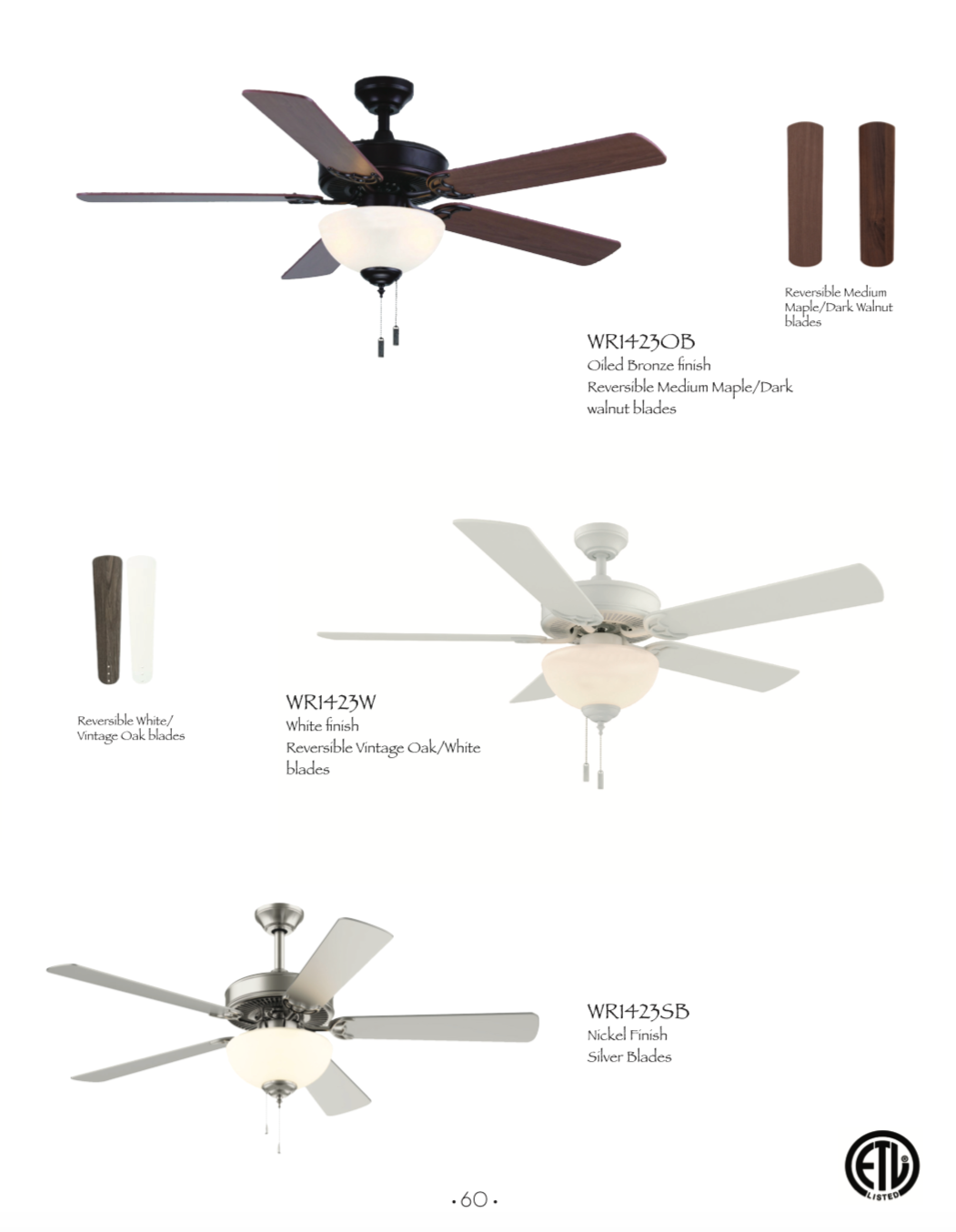 Wind River Dalton 52" Pull Chain Ceiling Fan with 18W LED