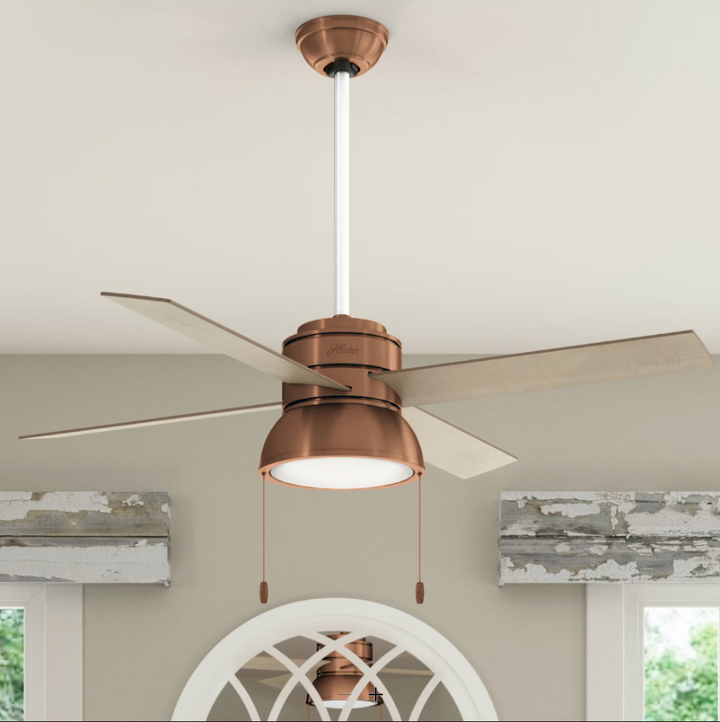 Hunter Fan Loki Pull Chain Ceiling Fan with 18W LED