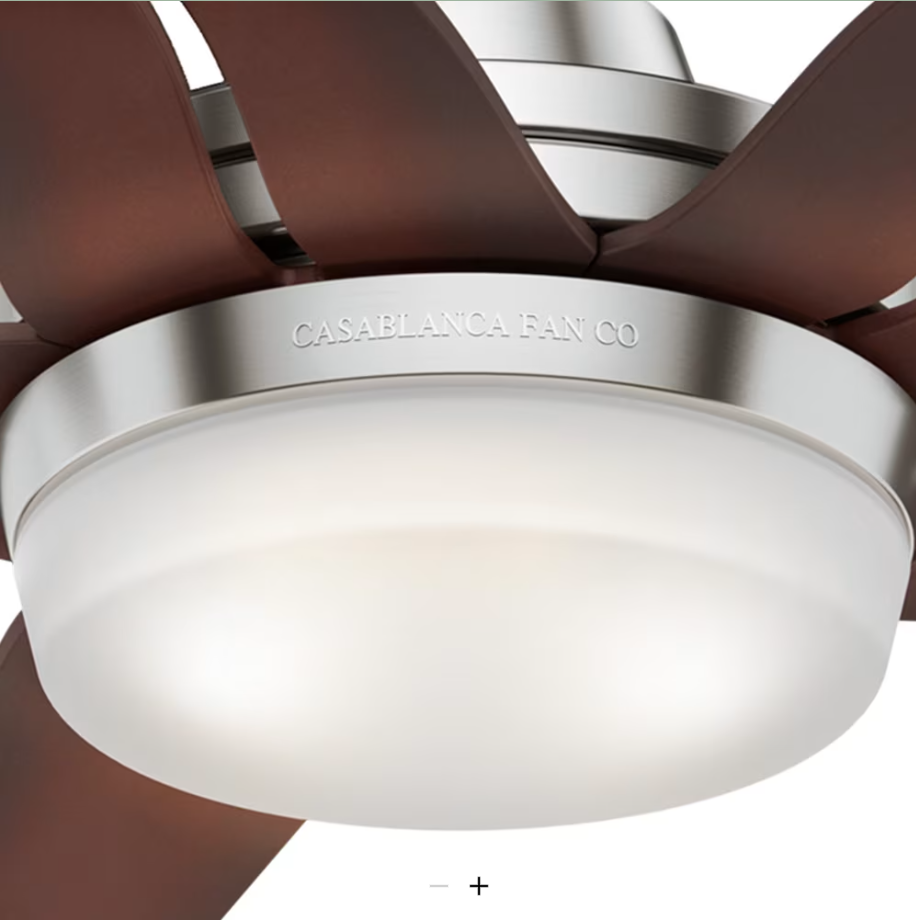 Casablanca Correne 56" Indoor Ceiling Fan with 17W LED and Remote