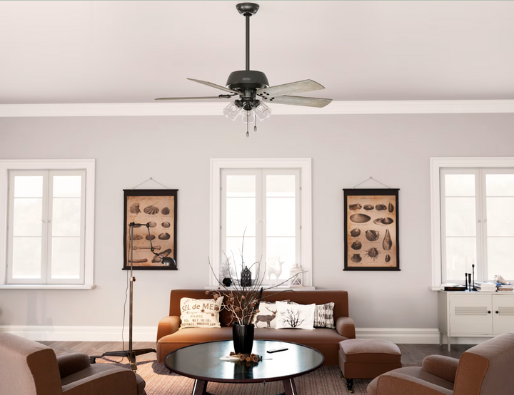 Hunter Fan Shady Grove 52" Indoor Pull Chain Ceiling Fan with 13W LED