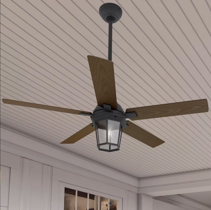 Hunter Fan Candle Bay 52" Indoor/Outdoor Ceiling Fan with LED and Remote