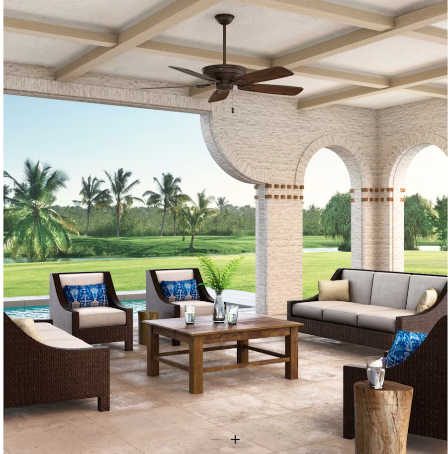 Casablanca Heritage 60" Outdoor Pull Chain Ceiling Fan