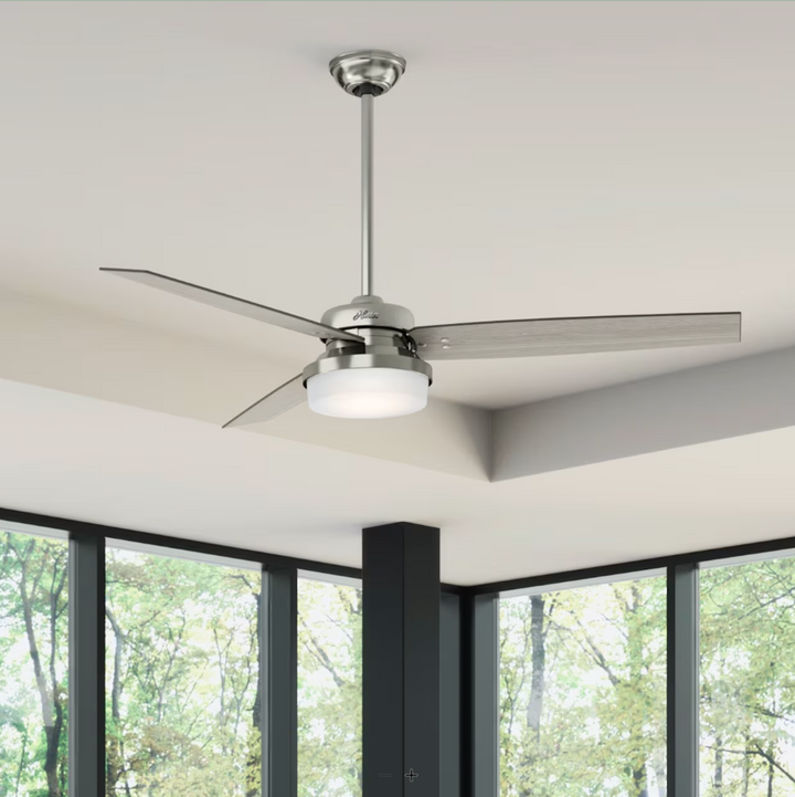 Hunter Fan Sentinel 60" Indoor Ceiling Fan with 18W LED and Remote