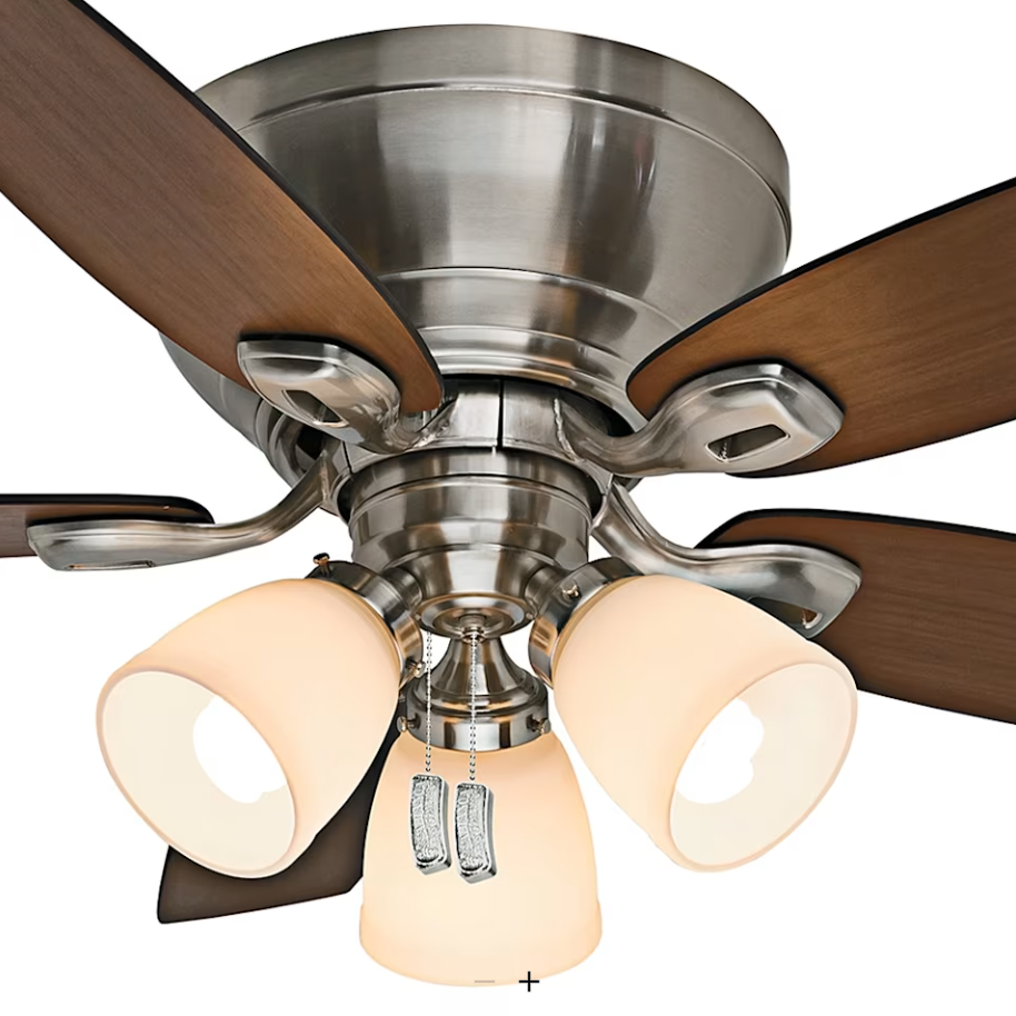 Casablanca Durant 44" Indoor Flushmount Pull Chain Ceiling Fan with 42W LED