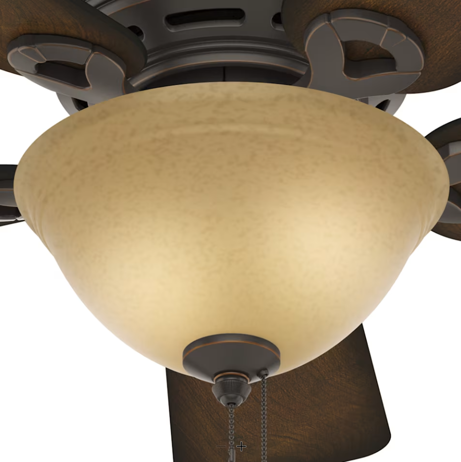 Hunter Fan Conroy 42" Flushmount Pull Chain Ceiling Fan with 18W LED